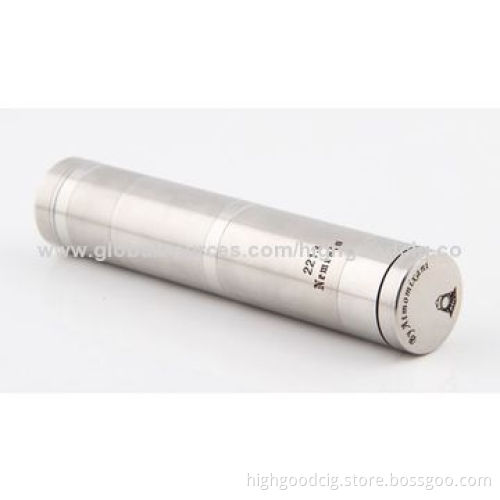 Top Selling Nemesis Mod with Switch on Bottom Side, Easy to Press, Fit 18350, 18500, 18650 Battery